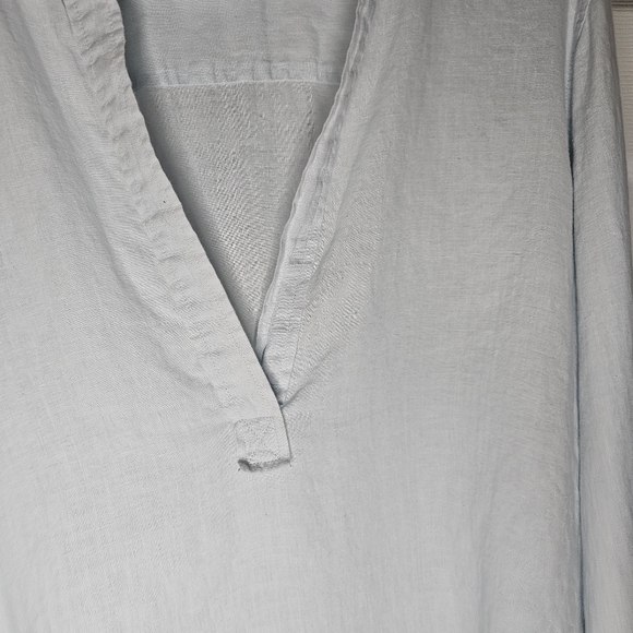 Banana Republic Linen Long Sleeve Shirt Sz xl - Picture 4 of 8